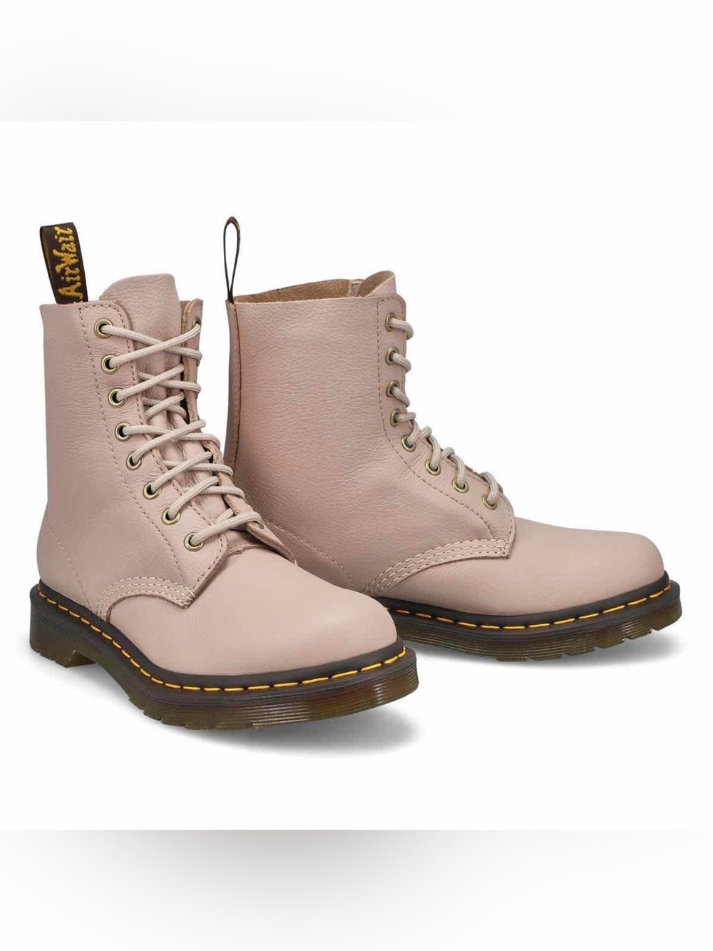 DR MARTENS “Pascal” Boots in Vintage Taupe